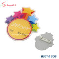 Zinc Alloy Silver 3D Metal Badge Pin with Your Own Design